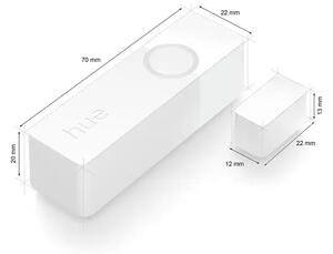 PHILIPS HUE pametna LED žarulja SECURE SENSOR White and Color Ambiance E27 SET 8720169159617