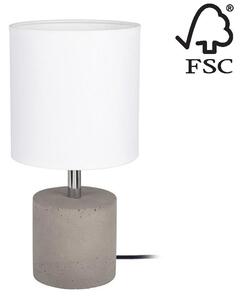 Spot-Light 6091936 - Stolna lampa STRONG ROUND 1xE27/25W/230V beton