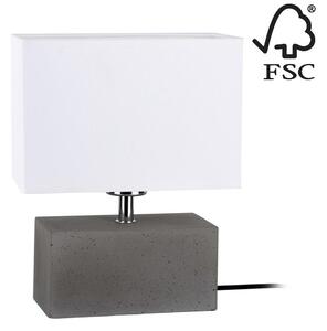 Spot-Light 7381936 - Stolna lampa STRONG DOUBLE 1xE27/25W/230V beton