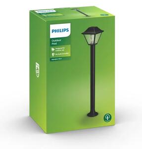 PHILIPS vanjska LED svjetiljka ALPENGLOW POST BLACK 1X60W 230V 16497/30/PN