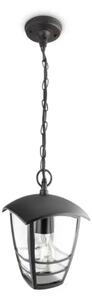 PHILIPS pametna WiFi LED stropna svjetiljka CREEK CEILING BLACK 1X60W 230V 15386/30/16