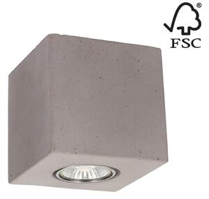 Spot-Light 2076136 - Stropna svjetiljka CONCRETEDREAM 1xGU10/6W/230V beton