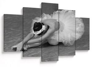Slika - Balerina, crno-bijela (150x105 cm)