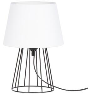 Spot-Light 7662104 - Stolna lampa MANGOO 1xE27/40W/230V bijela/crna