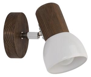 Spot-Light DO2225156 - Zidna reflektorska svjetiljka NEL 1xE27/15W/230V orah