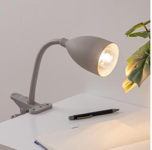 Atmosphera - Lampa s kvačicom SILY 1xE14/7W/230V siva
