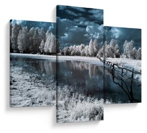 Slika - Smrznuti krajolik (90x60 cm)