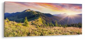 Slika - Šumski krajolik (120x50 cm)