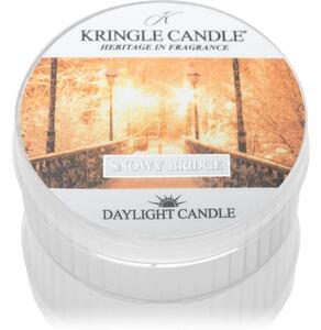 Kringle Candle Snowy Bridge čajna svijeća 42 g