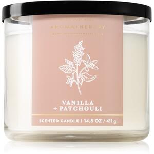 Bath & Body Works Vanilla and Patchouli mirisna svijeća 411 g