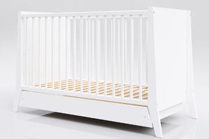 Dječji krevetić Cosmo 120x60 - bijeli 120x60 cm krevet bez prostora za skladištenje