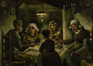 Vincent van Gogh - Reprodukcija umjetnosti The Potato Eaters, 1885, (40 x 30 cm)