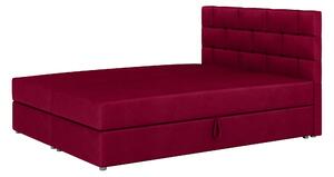 Zondo Bračni krevet Boxspring 160x200 cm Waller (s podnicom i madracem) (ružičasta). 1007729
