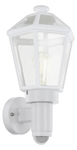 Eglo 97256 - Vanjska zidna svjetiljka sa senzorom MONSELICE 1xE27/28W/230V