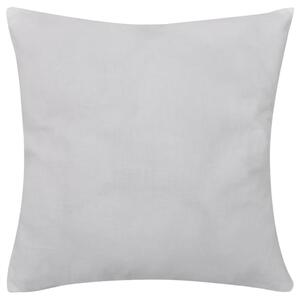 VidaXL 130901 4 White Cushion Covers Cotton 40 x 40 cm
