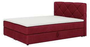 Zondo Bračni krevet Boxspring 140x200 cm Karum(s podnicom i madracem) (ružičasta). 1007771