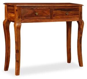 VidaXL Konzolni stol od masivnog drva šišama 90x32x76 cm