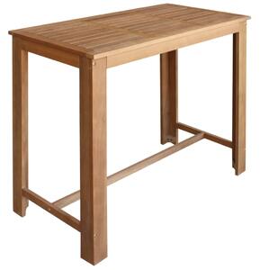 VidaXL 5-dijelni set barskih stolaca i stola od masivnog bagremovog drva