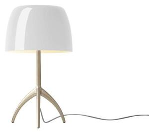Lumiere Piccola Stolna lampa E14 Golden/Bijela - Foscarini