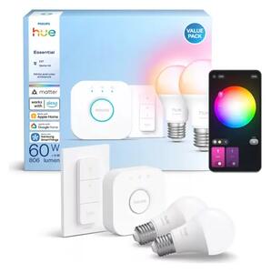 PHILIPS HUE LED reflektor (spot) E White and Color Ambiance 806 A60 2KIT SW 8721103103659