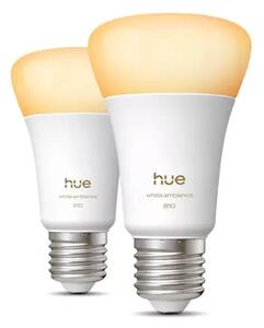 PHILIPS HUE pametna LED žarulja White Ambiance 810 A60 E27 (2 kom) 8720169364004