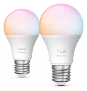 PHILIPS HUE pametna LED žarulja ESSENTIAL and Color Ambiance 806 A60 E27 (2 kom) 8720169392243