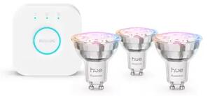 PHILIPS HUE LED reflektor (spot) E White and Color Ambiance 345 GU10 3KIT 8721103103710