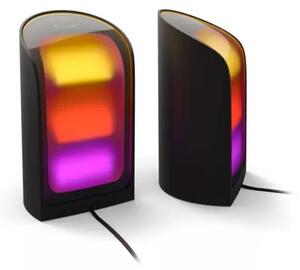 PHILIPS HUE zidna LED svjetiljka WALL WASHER 2-PACK BLACK 8720169385993