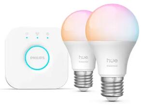 PHILIPS HUE pametna LED žarulja E White and Color Ambiance 806 A60 E27 2KIT 8721103103635