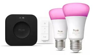 PHILIPS HUE pametna LED žarulja White Color Ambiance 1100 A60 E27 2 KIT SW V3 8720169374683