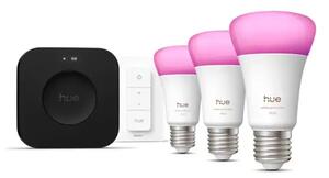 PHILIPS HUE pametna LED žarulja White Color Ambiance 1100 A60 E27 3 KIT SW V3 8720169374508