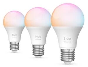 PHILIPS HUE pametna LED žarulja ESSENTIAL and Color Ambiance 806 A60 E27 (3 kom) 8721103055255