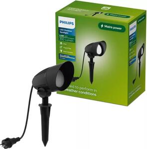 PHILIPS vanjska LED svjetiljka CYLR SP 4.6W 27K crna 8721103104991