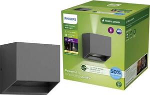 PHILIPS vanjska LED svjetiljka ALIX 2XWA 4.3W 27K antracit 8720169351318
