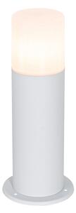 Samostojeća vanjska svjetiljka bijela s opalnim sjenilom 30 cm IP44 - Odense