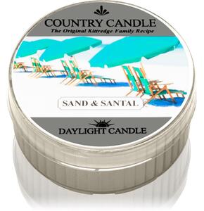 Country Candle Sand & Santal čajna svijeća 42 g