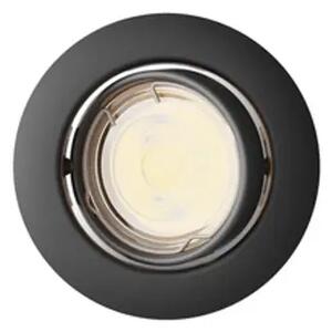 PHILIPS LED downlight PERIDOT ugradbeni KIT okrugla 7W crna #8720169392625 8720169392625