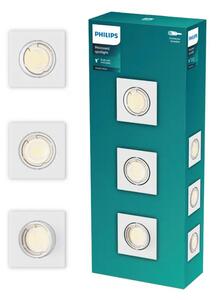 PHILIPS LED downlight PERIDOT ugradbeni KIT kvadratna 7W bijela #8721103037015 8721103037015