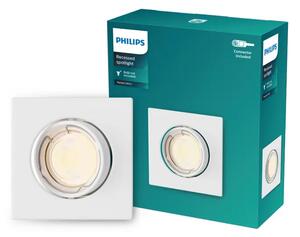 PHILIPS LED downlight PERIDOT ugradbeni KIT kvadratna 7W bijela #8720169392663 8720169392663
