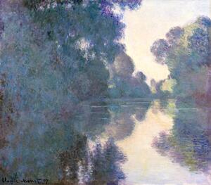 Reprodukcija Morning on the Seine, Effect of Mist, Claude Monet