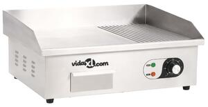VidaXL Električni roštilj od nehrđajućeg čelika 3000 W 54 x 41 x 24 cm