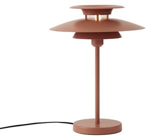 Retro stolna svjetiljka mocha čelik 45 cm - Pauly