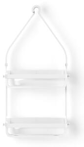 Bijela viseća plastična kupaonska polica Flex - Umbra