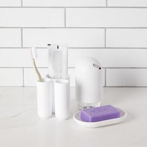 Bijeli plastični dozator za sapun 230 ml Touch - Umbra