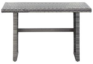 VidaXL Vrtni stol antracit 110 x 60 x 67 cm od poliratana
