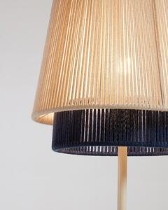 Podna lampa sa sjenilom od tkanine (visina 163 cm) Yuvia - Kave Home