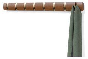 Zidna vješalica od drveta topole u prirodnoj boji Flip - Umbra