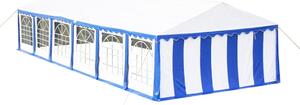 VidaXL Šator za zabave 12 x 6 m plavi