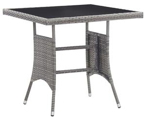 VidaXL Vrtni stol antracit 80 x 80 x 74 cm od poliratana