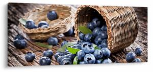 Slika - Sočne borovnice (120x50 cm)